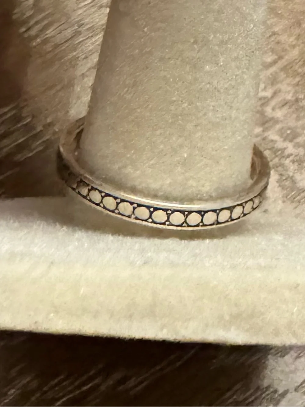 Brighton Two-Tone Heart Ring in Gold and Silver Size 9